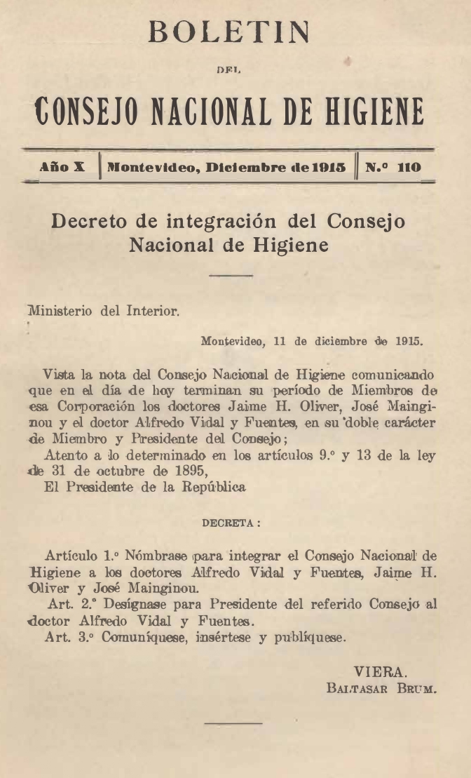 					Ver Vol. 10 Núm. 110 (1915): Boletín del Consejo Nacional de Higiene
				