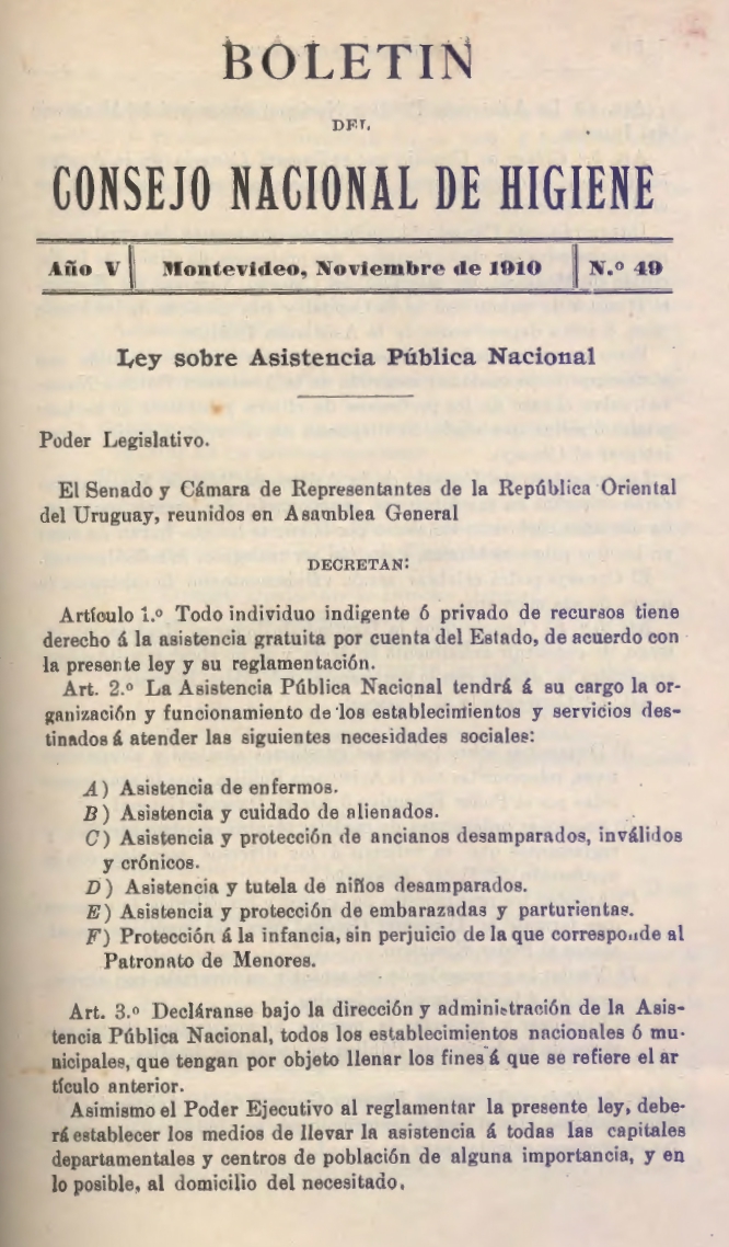 					Ver Vol. 5 Núm. 49 (1910): Boletín del Consejo Nacional de Higiene
				