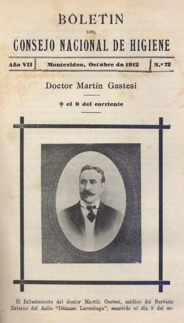 					Ver Vol. 7 Núm. 72 (1912): Boletín del Consejo Nacional de Higiene
				