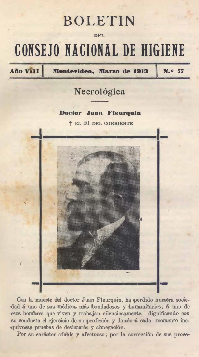 					Ver Vol. 8 Núm. 77 (1913): Boletín del Consejo Nacional de Higiene
				